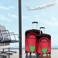 Malawi Luggage Cover Flag Colors Blended with National Emblem