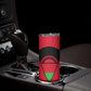 Malawi Skinny Tumbler Flag Colors Blended with National Emblem