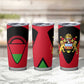 Malawi Tumbler Cup Flag Colors Blended with National Emblem
