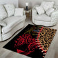 Leopard and Lion Malawi Area Rug Unity and Freedom