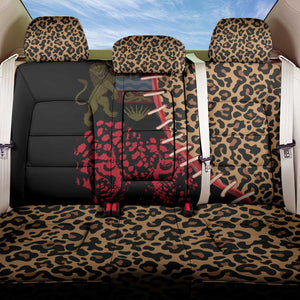 Leopard and Lion Malawi Back Car Seat Cover Unity and Freedom