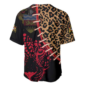 Leopard and Lion Malawi Baseball Jersey Unity and Freedom