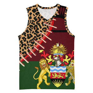 Leopard and Lion Malawi Basketball Jersey Unity and Freedom - African Pride