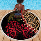 Leopard and Lion Malawi Beach Blanket Unity and Freedom