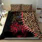 Leopard and Lion Malawi Bedding Set Unity and Freedom
