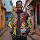 Leopard and Lion Malawi Bomber Jacket Unity and Freedom