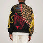 Leopard and Lion Malawi Bomber Jacket Unity and Freedom