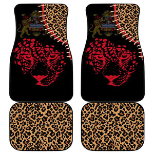 Leopard and Lion Malawi Car Mats Unity and Freedom