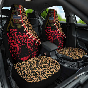 Leopard and Lion Malawi Car Seat Cover Unity and Freedom