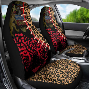 Leopard and Lion Malawi Car Seat Cover Unity and Freedom