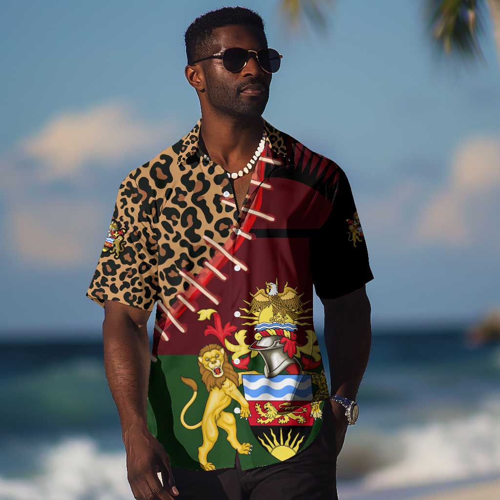Leopard and Lion Malawi Hawaiian Shirt Unity and Freedom