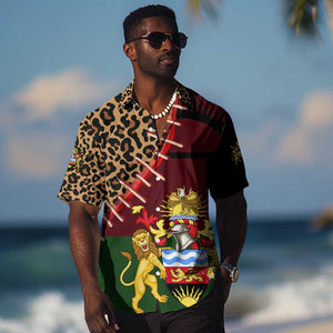 Leopard and Lion Malawi Hawaiian Shirt Unity and Freedom