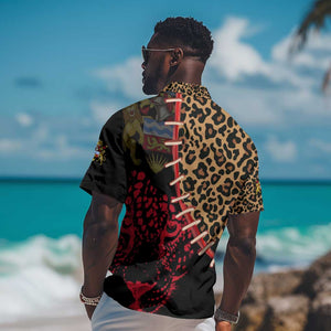 Leopard and Lion Malawi Hawaiian Shirt Unity and Freedom