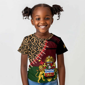 Leopard and Lion Malawi Kid T shirt Unity and Freedom