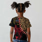 Leopard and Lion Malawi Kid T shirt Unity and Freedom