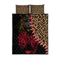 Leopard and Lion Malawi Quilt Bed Set Unity and Freedom