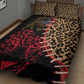 Leopard and Lion Malawi Quilt Bed Set Unity and Freedom