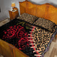 Leopard and Lion Malawi Quilt Bed Set Unity and Freedom