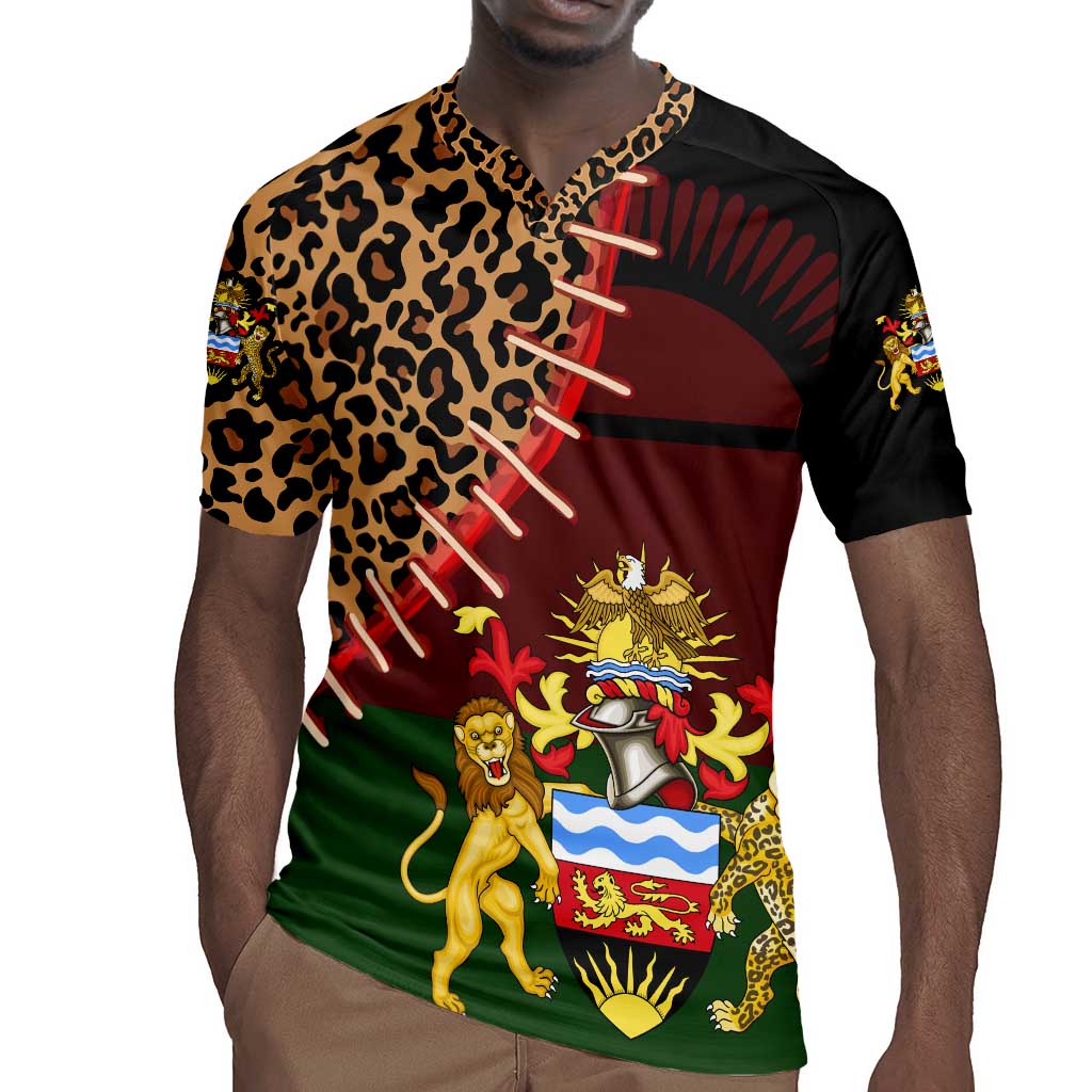 Leopard and Lion Malawi Rugby Jersey Unity and Freedom