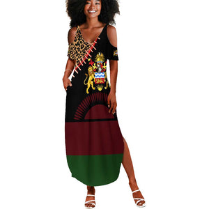 Leopard and Lion Malawi Summer Maxi Dress Unity and Freedom