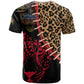 Leopard and Lion Malawi T shirt Unity and Freedom