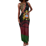 Leopard and Lion Malawi Tank Maxi Dress Unity and Freedom