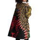 Leopard and Lion Malawi Wearable Blanket Hoodie Unity and Freedom