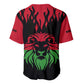 Malawi Lion Map Flag Baseball Jersey Wildlife Fusion Design