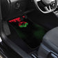 Malawi Lion Map Flag Car Mats Wildlife Fusion Design
