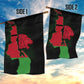 Malawi Lion Map Flag Garden Flag Wildlife Fusion Design