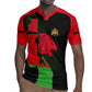 Malawi Lion Map Flag Rugby Jersey Wildlife Fusion Design