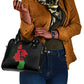 Malawi Lion Map Flag Shoulder Handbag Wildlife Fusion Design