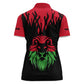 Malawi Lion Map Flag Women Polo Shirt Wildlife Fusion Design