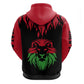 Malawi Lion Map Flag Zip Hoodie Wildlife Fusion Design