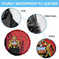 Malawi Patterns African Spare Tire Cover Blended with Flag Colors and National Emblem