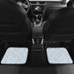 Djibouti Car Mats Flag Tribal Motifs and Red Star Symbol of Unity