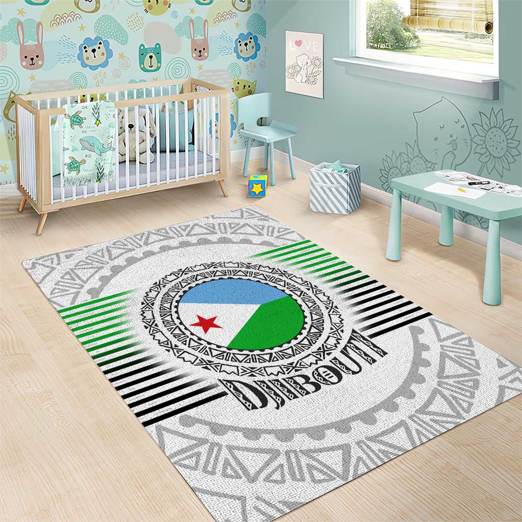 African Tribal Djibouti Roots Area Rug Urban Streetwear