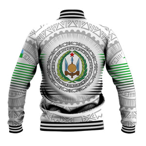 African Tribal Djibouti Roots Baseball Jacket Urban Streetwear