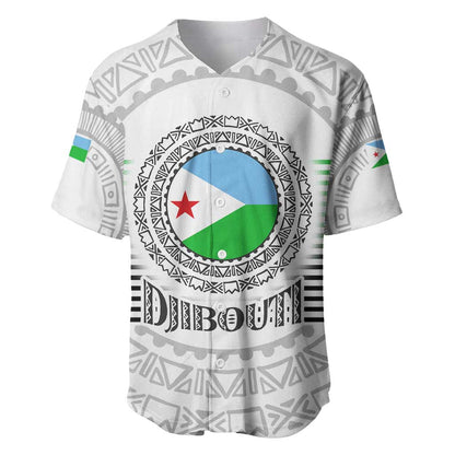 African Tribal Djibouti Roots Baseball Jersey Urban Streetwear