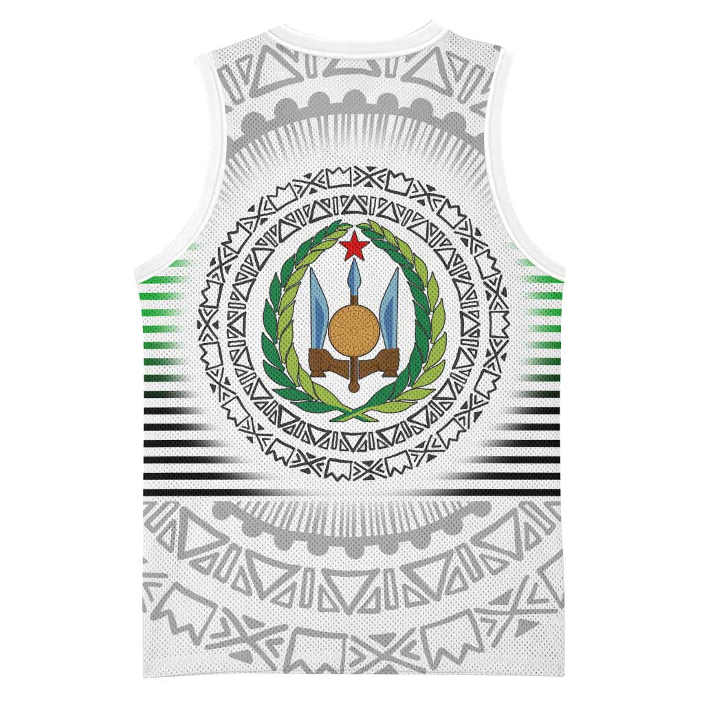 African Tribal Djibouti Roots Basketball Jersey Urban Streetwear - African Pride