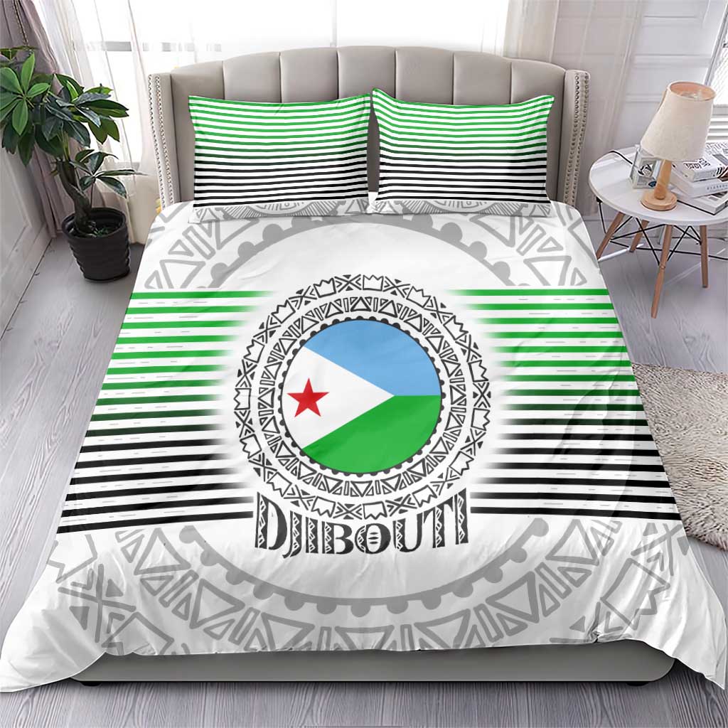 African Tribal Djibouti Roots Bedding Set Urban Streetwear