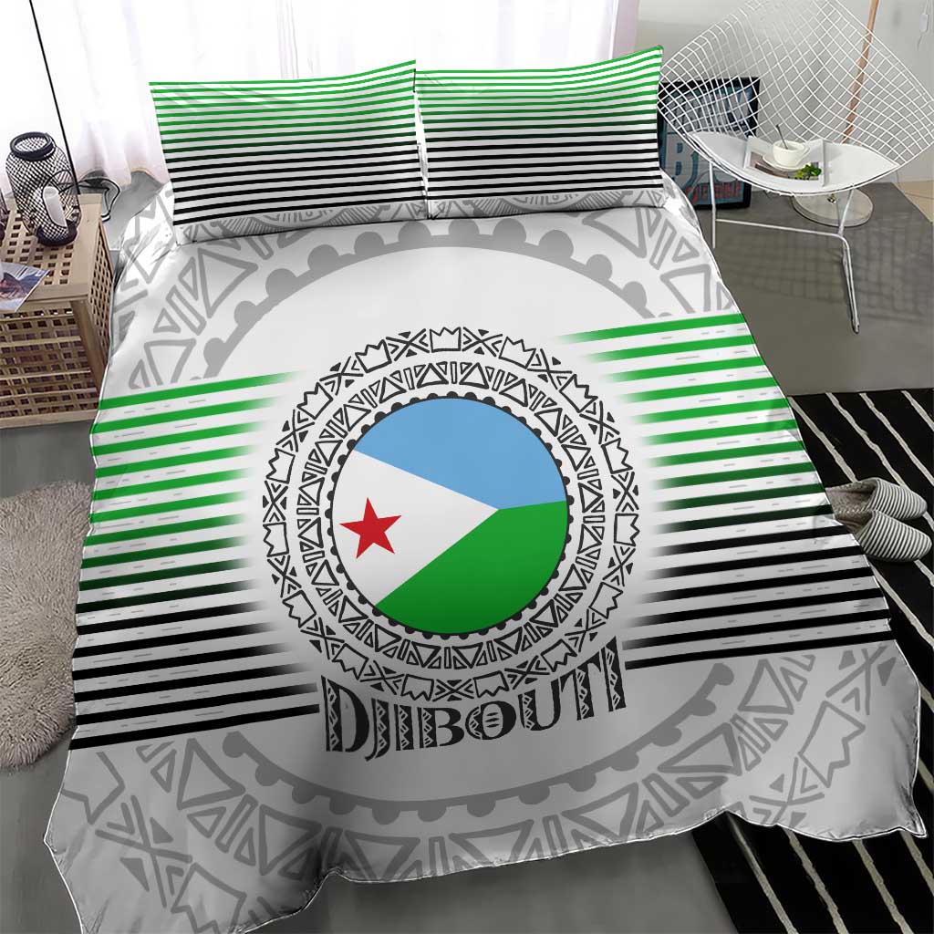 African Tribal Djibouti Roots Bedding Set Urban Streetwear