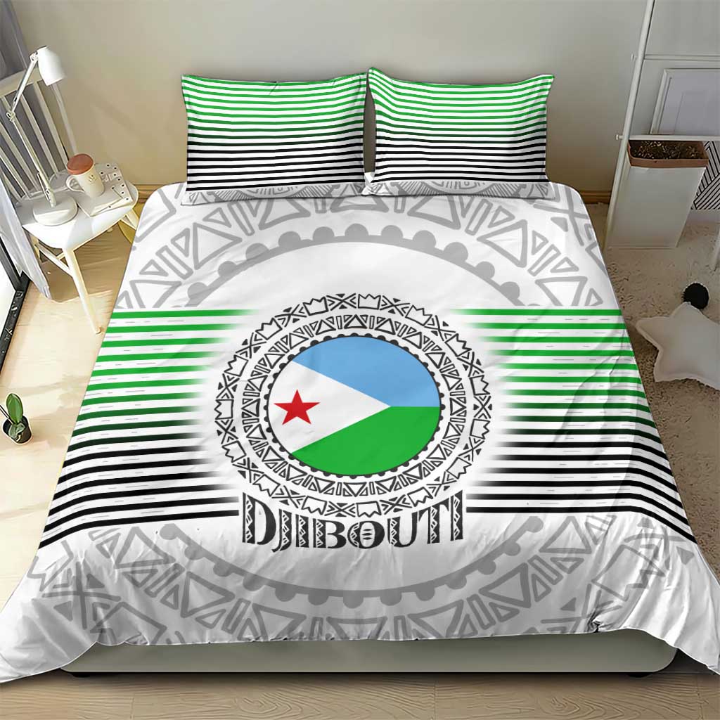 African Tribal Djibouti Roots Bedding Set Urban Streetwear