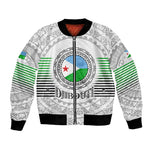 African Tribal Djibouti Roots Bomber Jacket Urban Streetwear