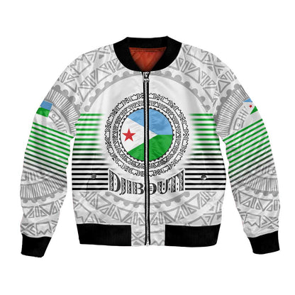 African Tribal Djibouti Roots Bomber Jacket Urban Streetwear