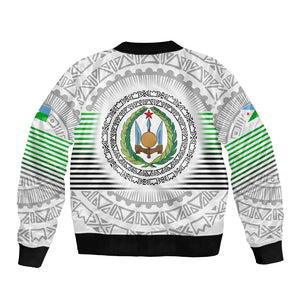 African Tribal Djibouti Roots Bomber Jacket Urban Streetwear