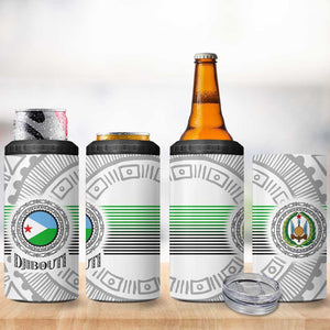 African Tribal Djibouti Roots 4 in 1 Can Cooler Tumbler Urban Streetwear
