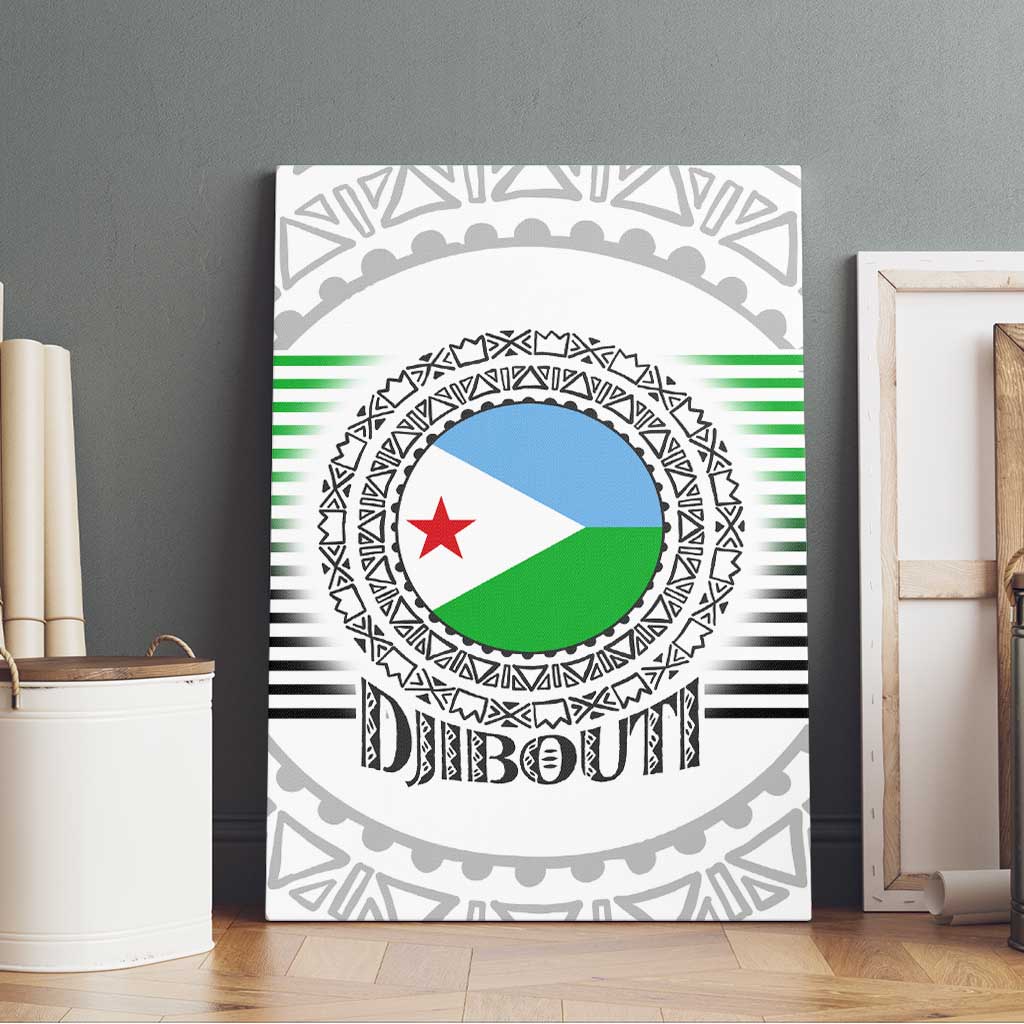 African Tribal Djibouti Roots Canvas Wall Art Urban Streetwear