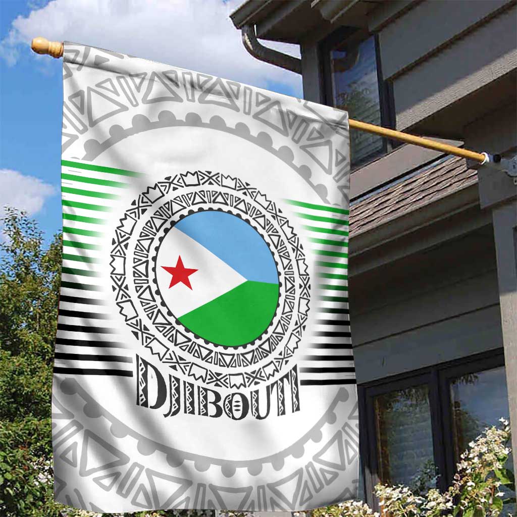 African Tribal Djibouti Roots Garden Flag Urban Streetwear