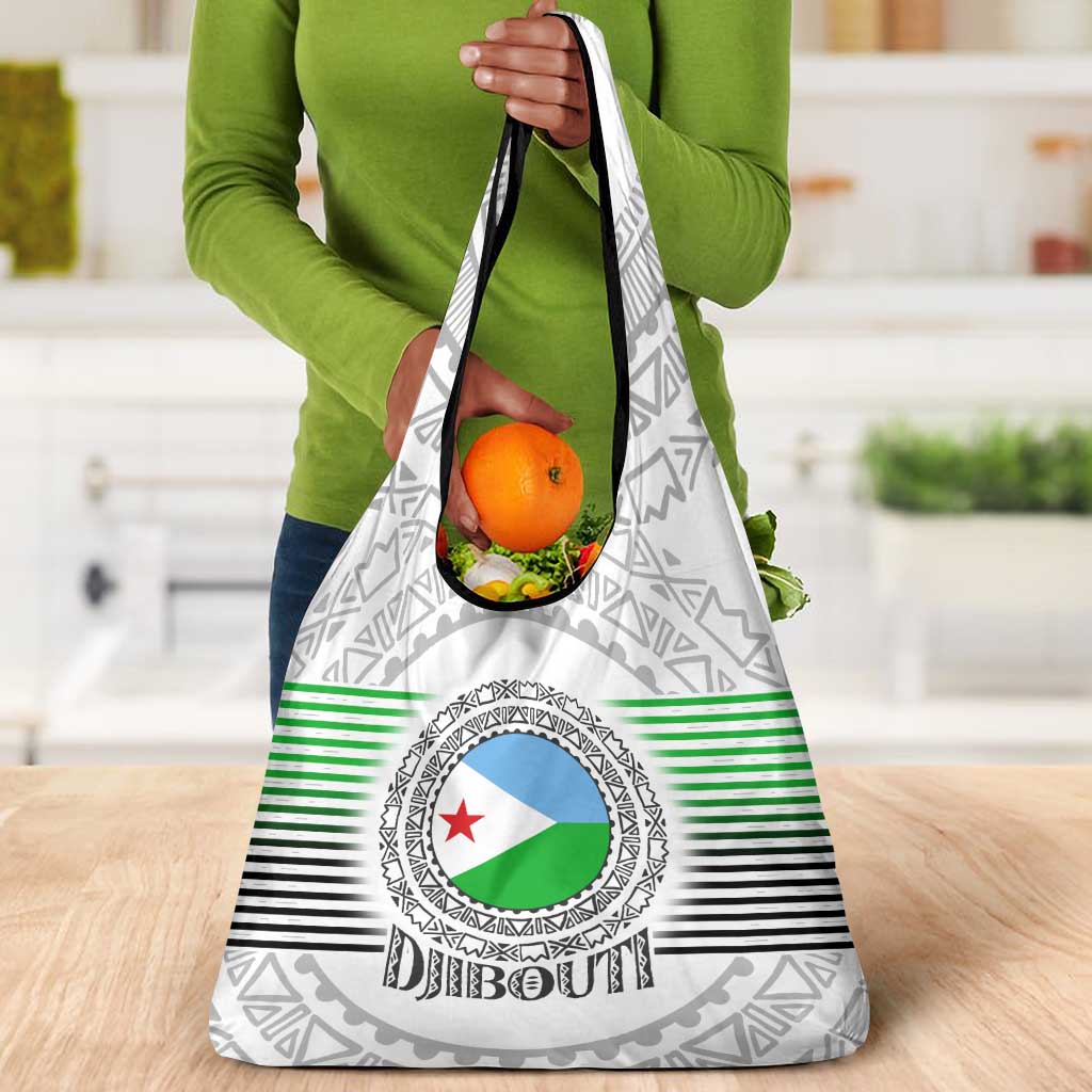 African Tribal Djibouti Roots Grocery Bag Urban Streetwear